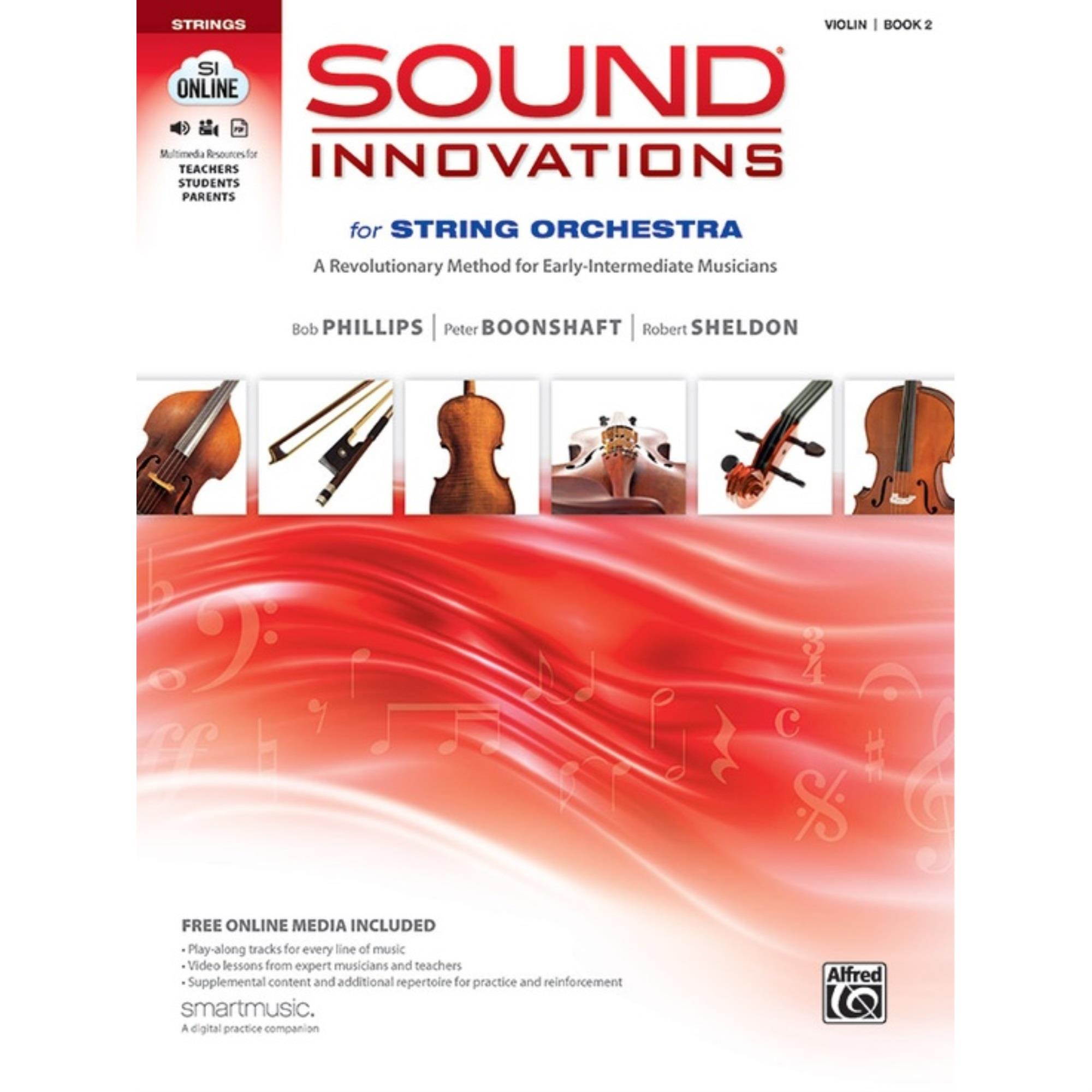 Alfred Sound Innovations for String Orchestra, Book 2 Violin (Book/CD/DVD)
