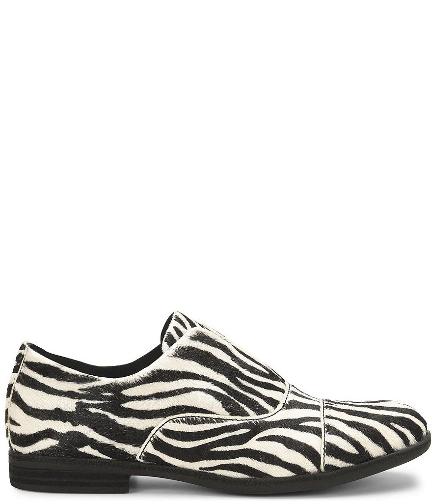 Kork-Ease Nottingham Zebra Print Calf Hair Loafers