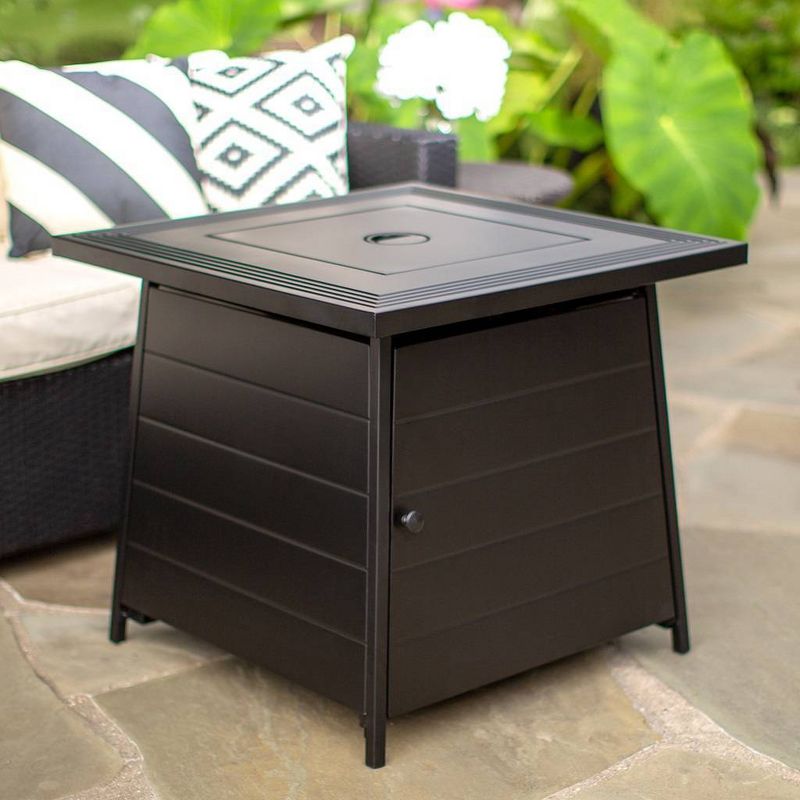 Anderson 28" Gas Fire Pit with Steel Mantel - Endless Summer