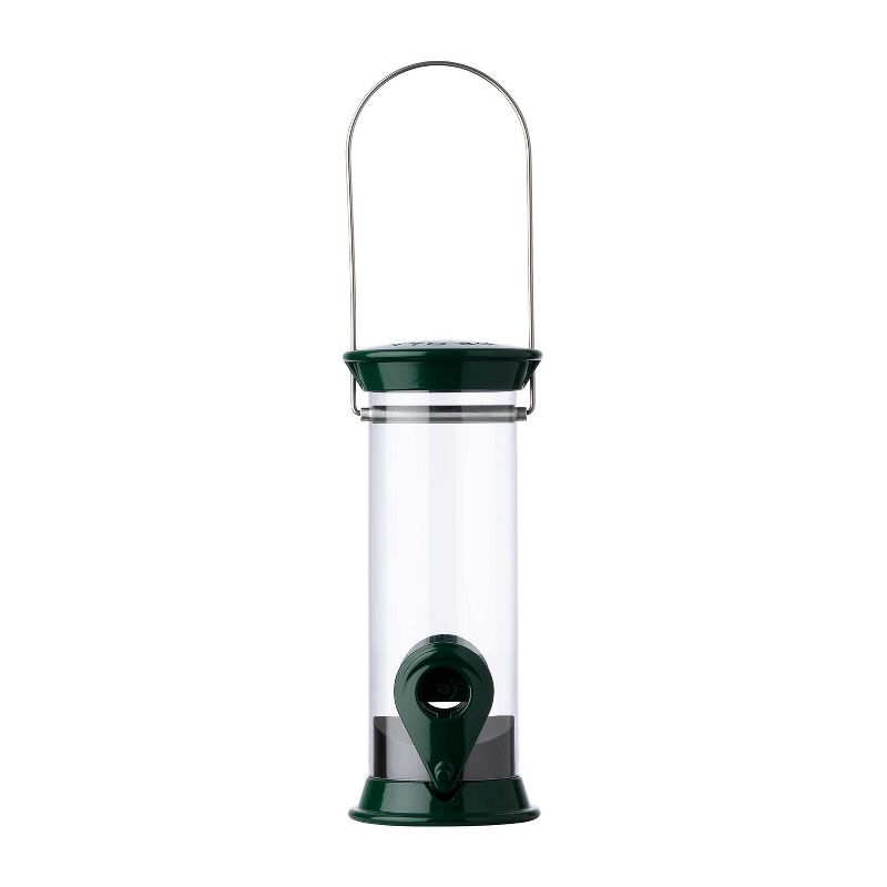 Droll Yankees New Generation 8" Sunflower/Mixed Seed Feeder - Green