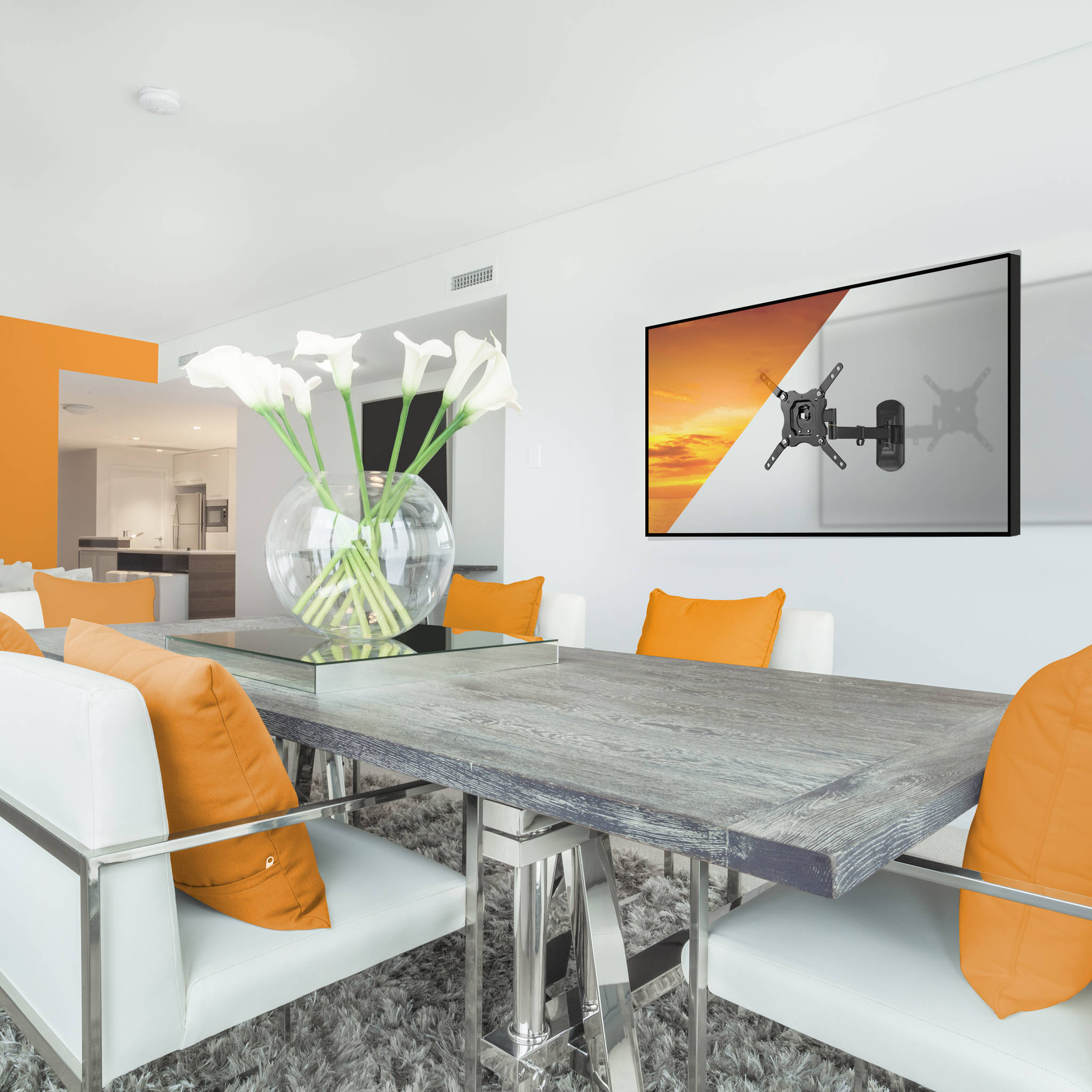 Apex by Promounts Small Articulating TV Wall Mount for 17-44"