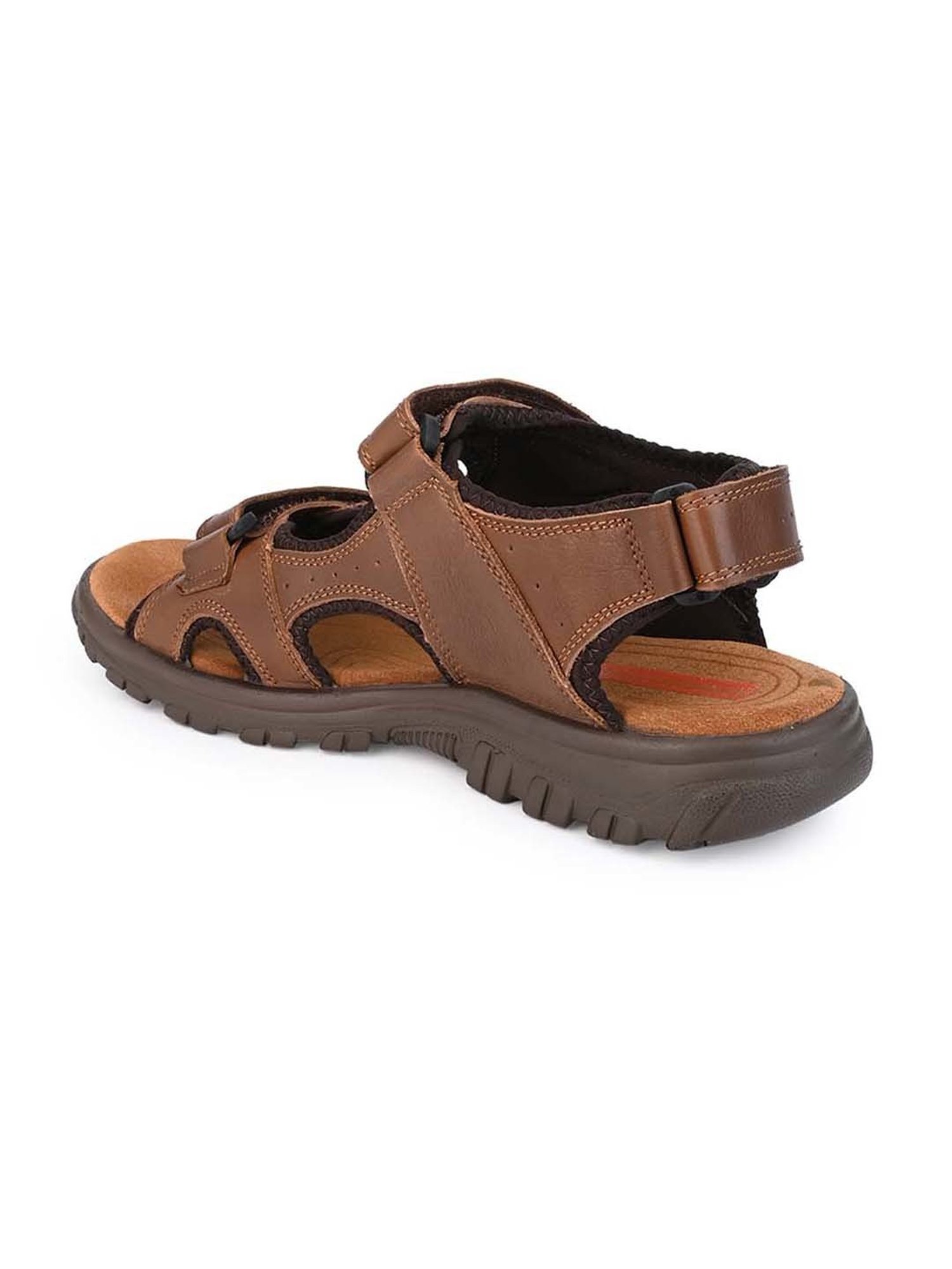 Alberto Torresi 
 Men's Tan Floater Sandals