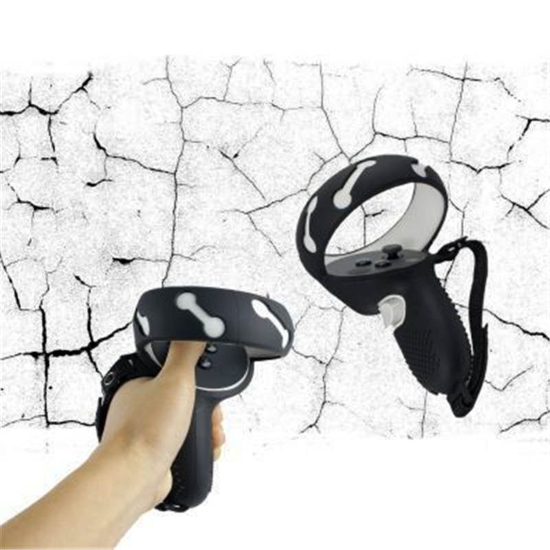 VR Accessories Protective Cover For Oculus Quest 2 VR Touch Controller Case With Knuckle Strap Handle Grip For Oculus Quest 2