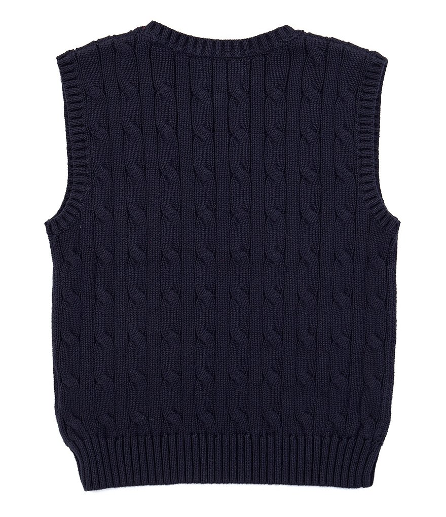 Polo Ralph Lauren Little Boys 2T-7 Cable-Knit Sweater Vest