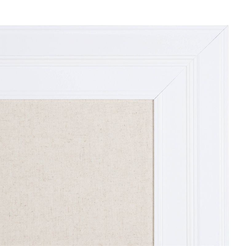 29.5" x 45.5" Whitley Pinboard Gray - Kate & Laurel All Things Decor