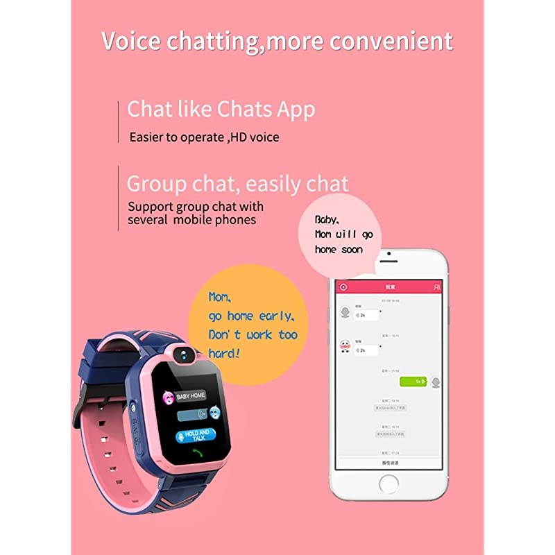 Waterproof Smart Watch Phone GPSLBS Tracker Smart Watch for for 312 Year Old Compatible iOS Android Smart Watch Christmas Birthday Gifts for Excluding SIM Card