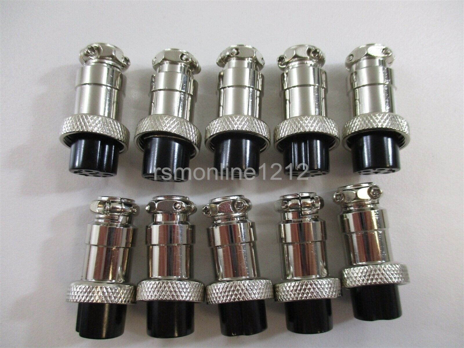 Lot of 10 Workman C-6 Replacement Female 6-Pin CB Radio Microphone Plug End C6