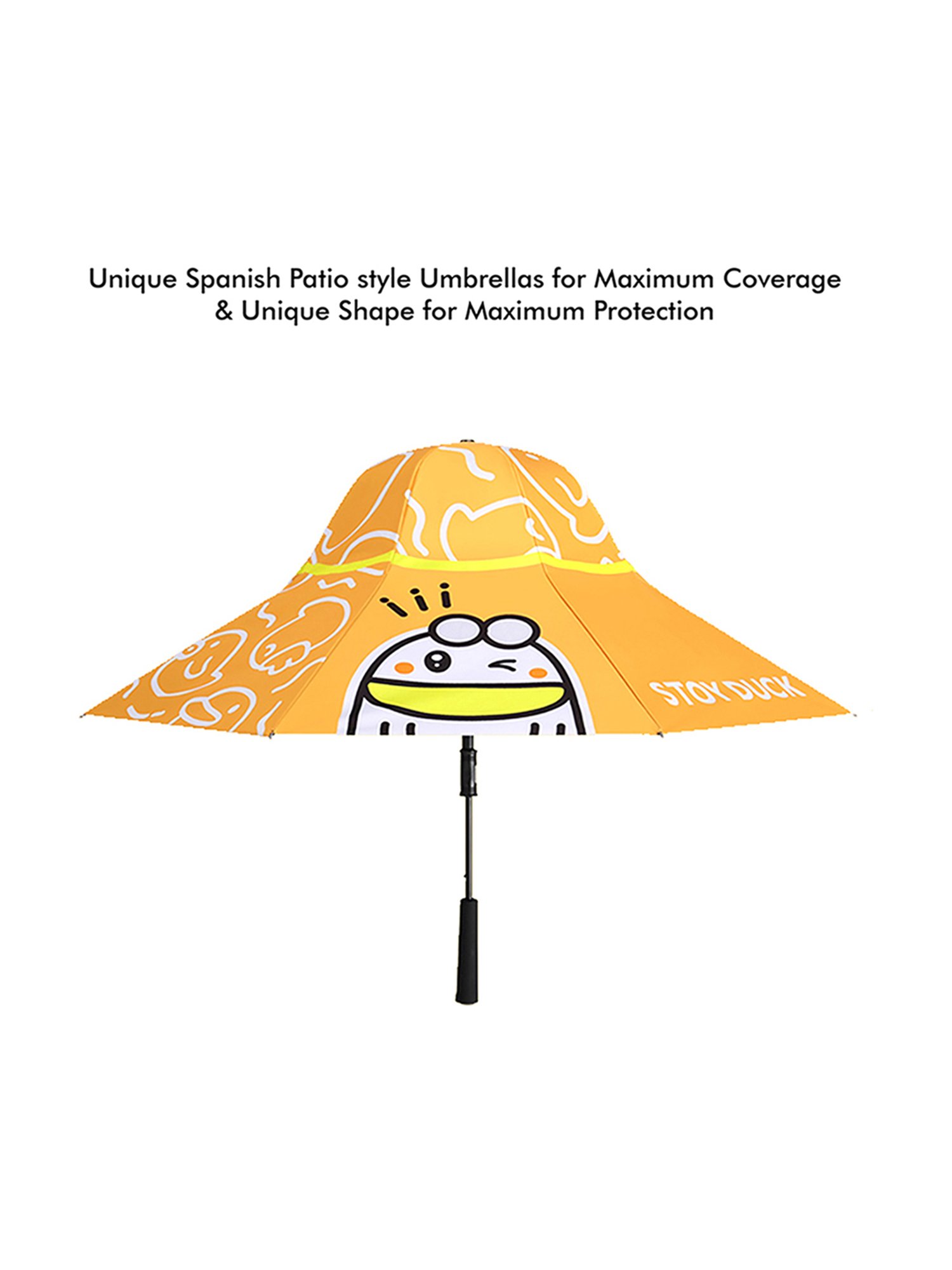 Little Surprise Box LLP Orange Polyester Kids Umbrella