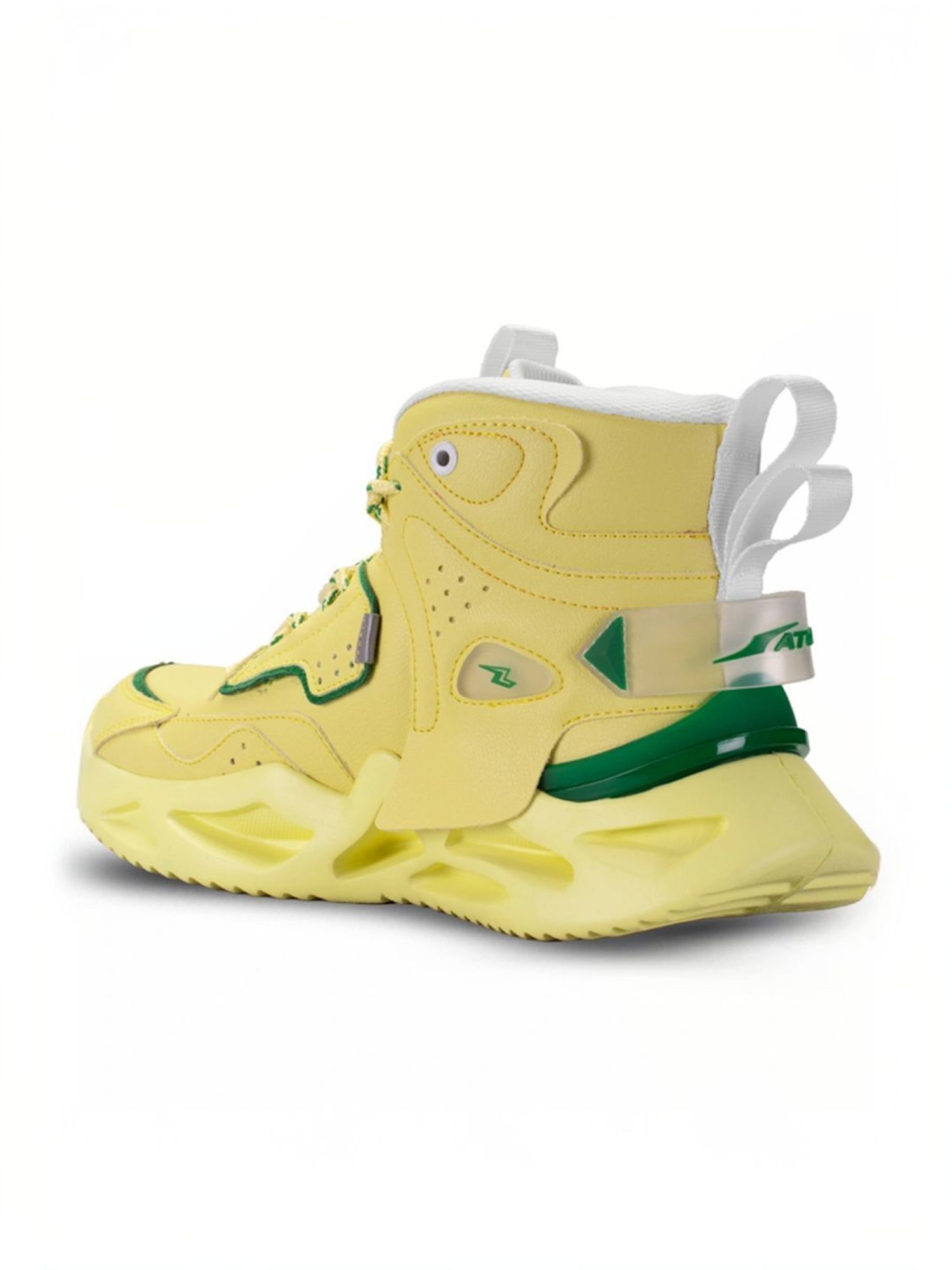 Atom Men's Chroma Kick Yellow Running Shoes