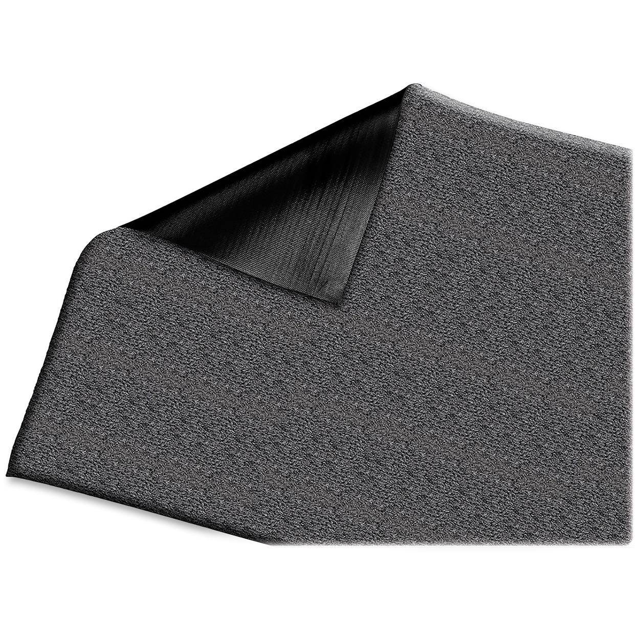 Genuine Joe Anti-Fatigue Floor Mat Thick Vinyl 3'x5' Black 70372