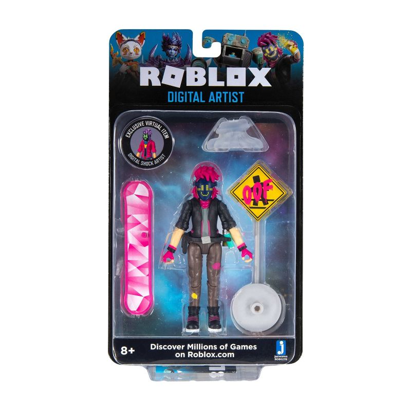 Roblox Imagination Collection - Digital Artist Figure Pack (Includes Exclusive Virtual Item)