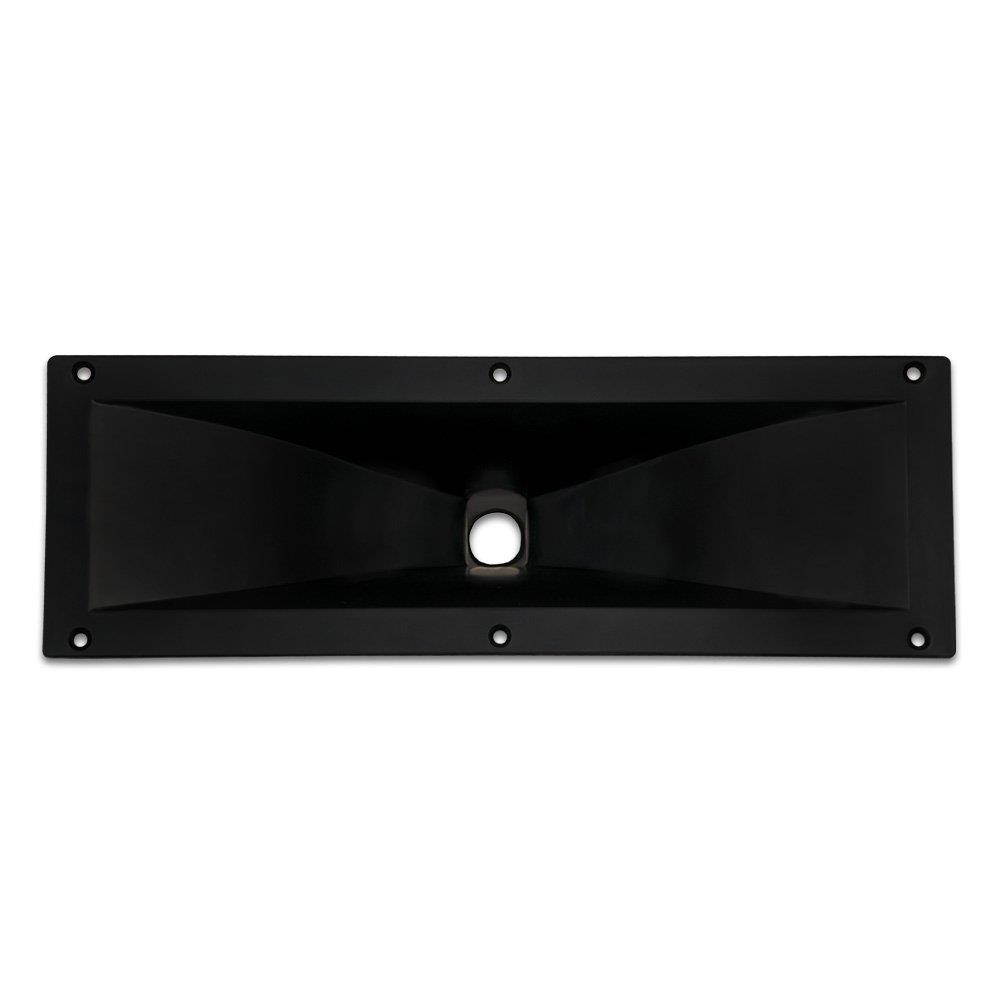 Goldwood Sound Molded Tweeter or Midrange Speaker Lense Heavy Duty Abs Directivity Speaker Horn Black (GM-500PB)