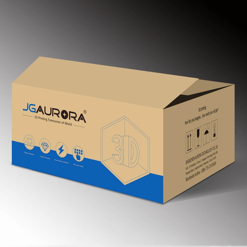 JGAURORA A5X Desktop High Precision Metal Plate Frame Three-Dimensional Physical 3D Printer