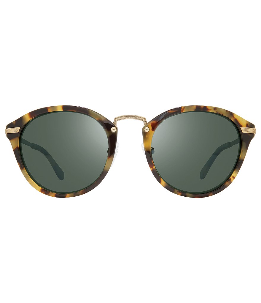 Revo Quinn Round Polarized 50mm Sunglasses