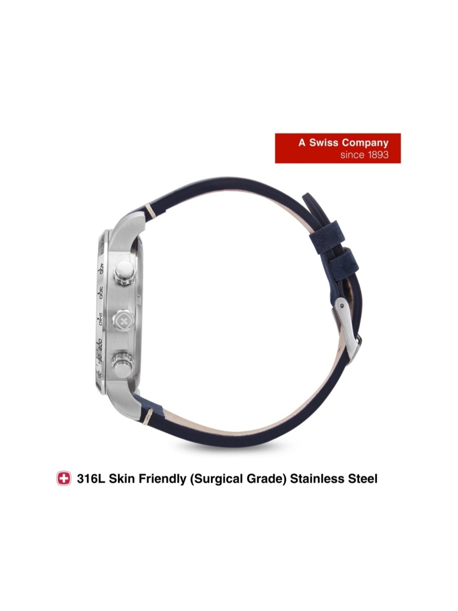 Wenger Swiss Made 01.1543.109 Attitude Chrono Analog Watch for Men