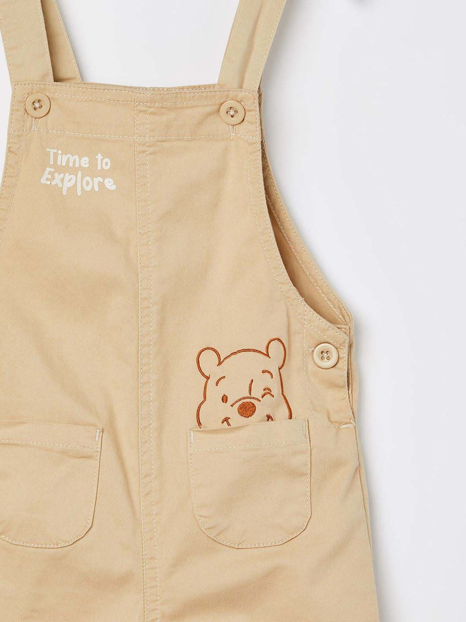 Juniors by Lifestyle Boys Beige Cotton Printed Coordinate Set