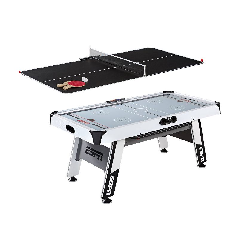 ESPN 72" Air Hockey and Table Tennis Table