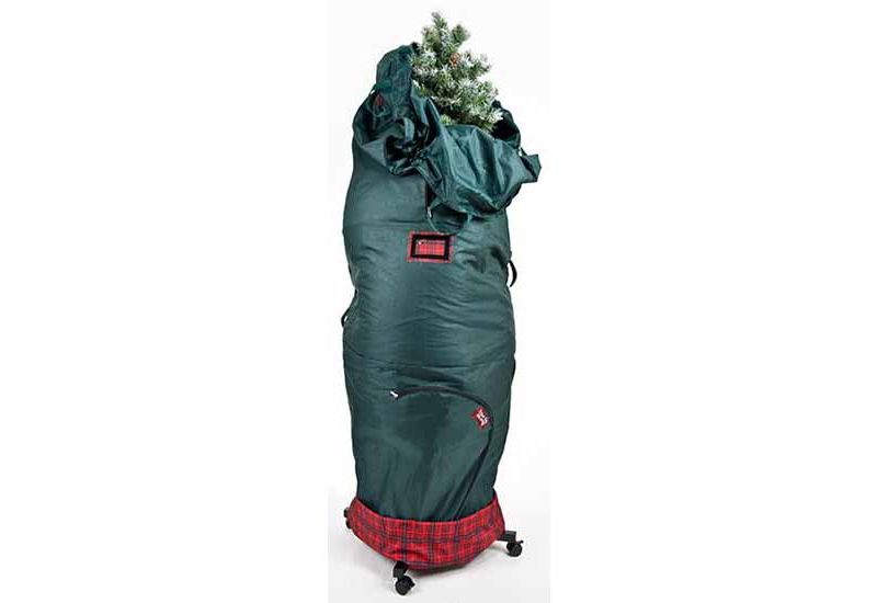 Tree Keeper Adjustable Rolling Christmas Tree Storage Bag with Stand - Holds 6-9 Foot Trees