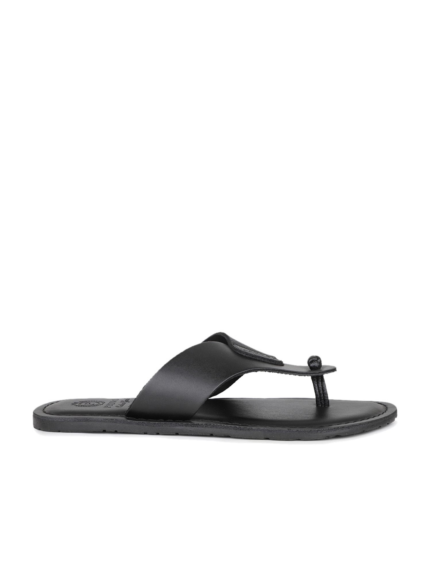 Privo by Inc.5 Men's Black Thong Sandals