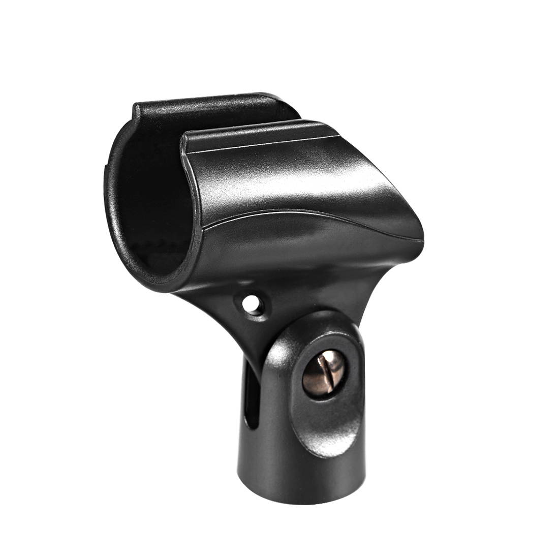 Universal Microphone Mic Clip Holder for 30mm Mic Stand Handheld Microphones 15mm Thread Dia