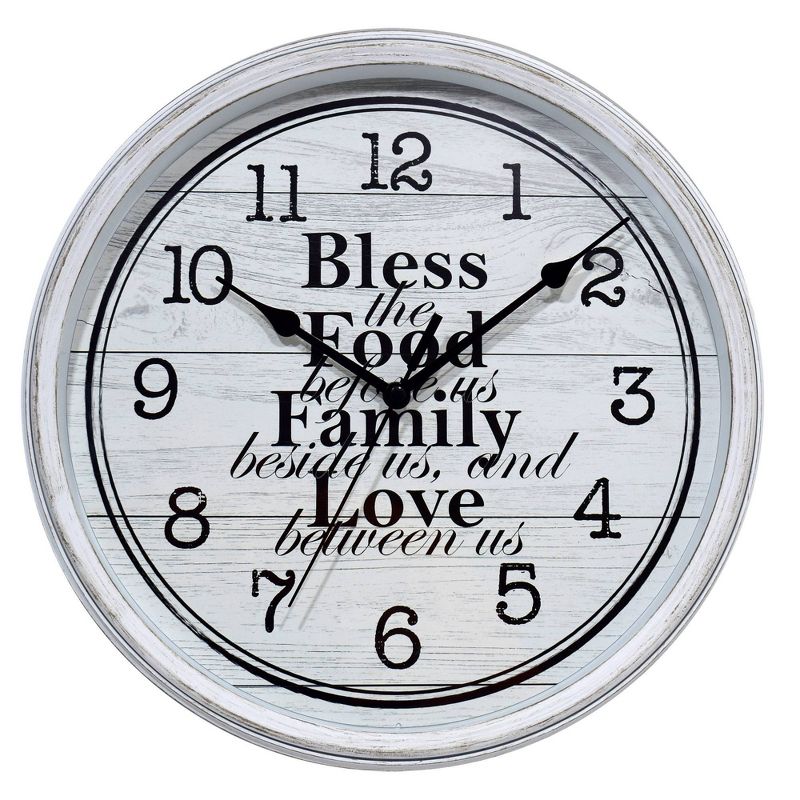 11" Inspirational Dial Wall Clock - Westclox