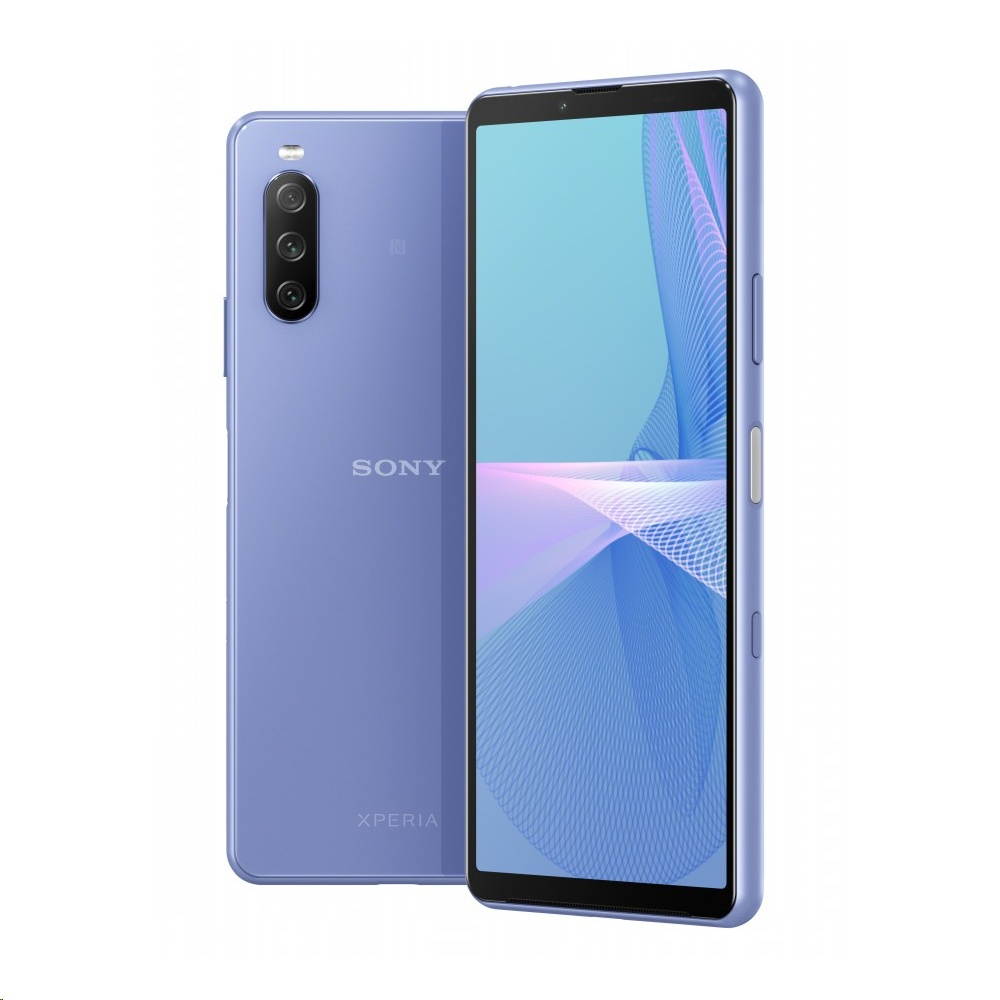 Sony Xperia 10 III 5G XQ-BT52 Dual SIM 128GB Factory Unlocked 6 in OLED Display 6GB RAM Triple Camera Smartphone - White - International Version
