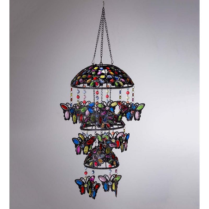 30"H Wood Wind Chime - Olivia & May