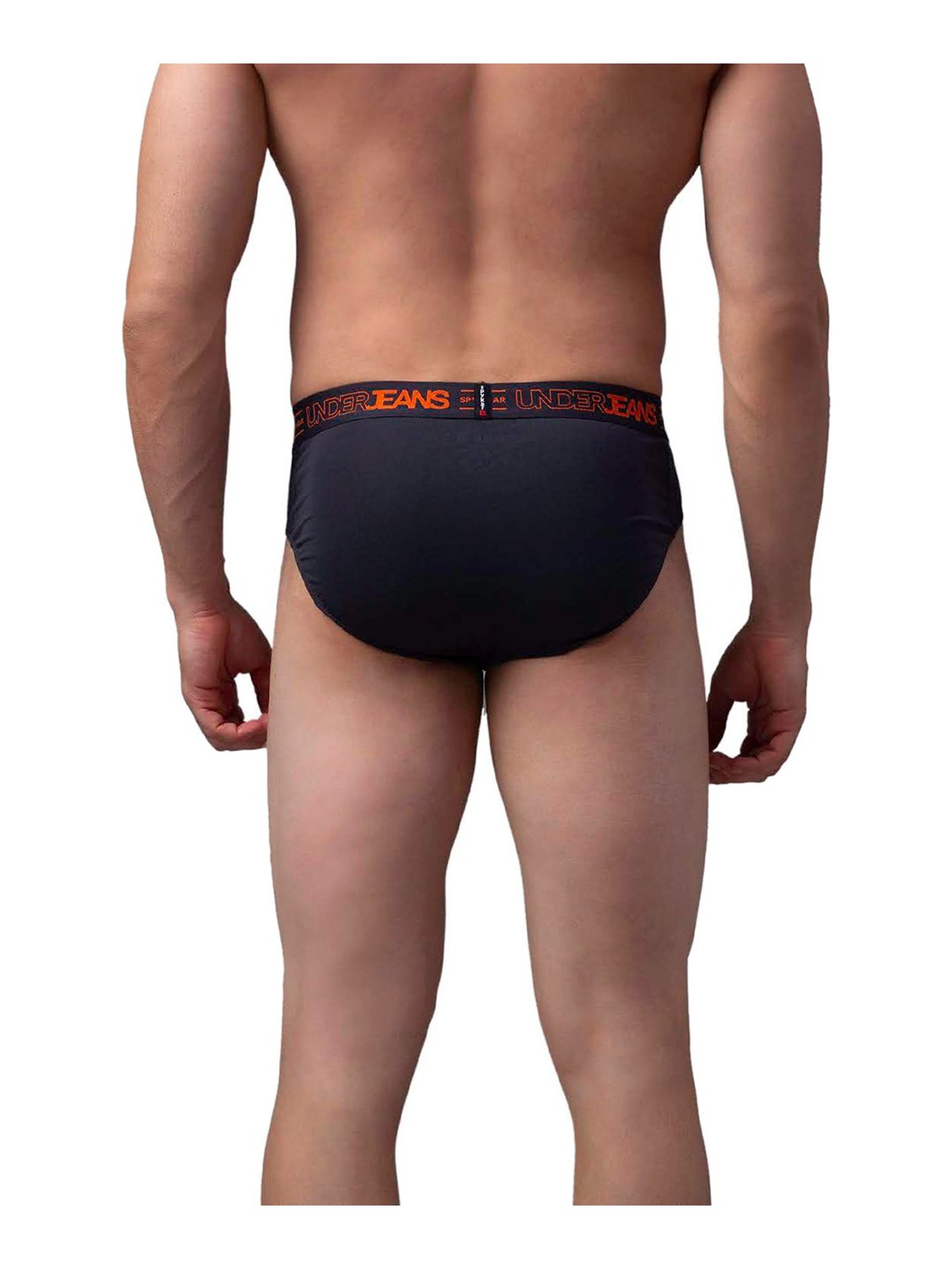 UnderJeans by Spykar Dark Blue Briefs