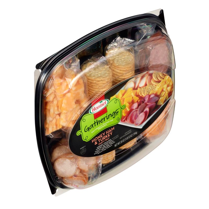 Hormel Honey Ham, Turkey and Cheese Party Tray - 28oz