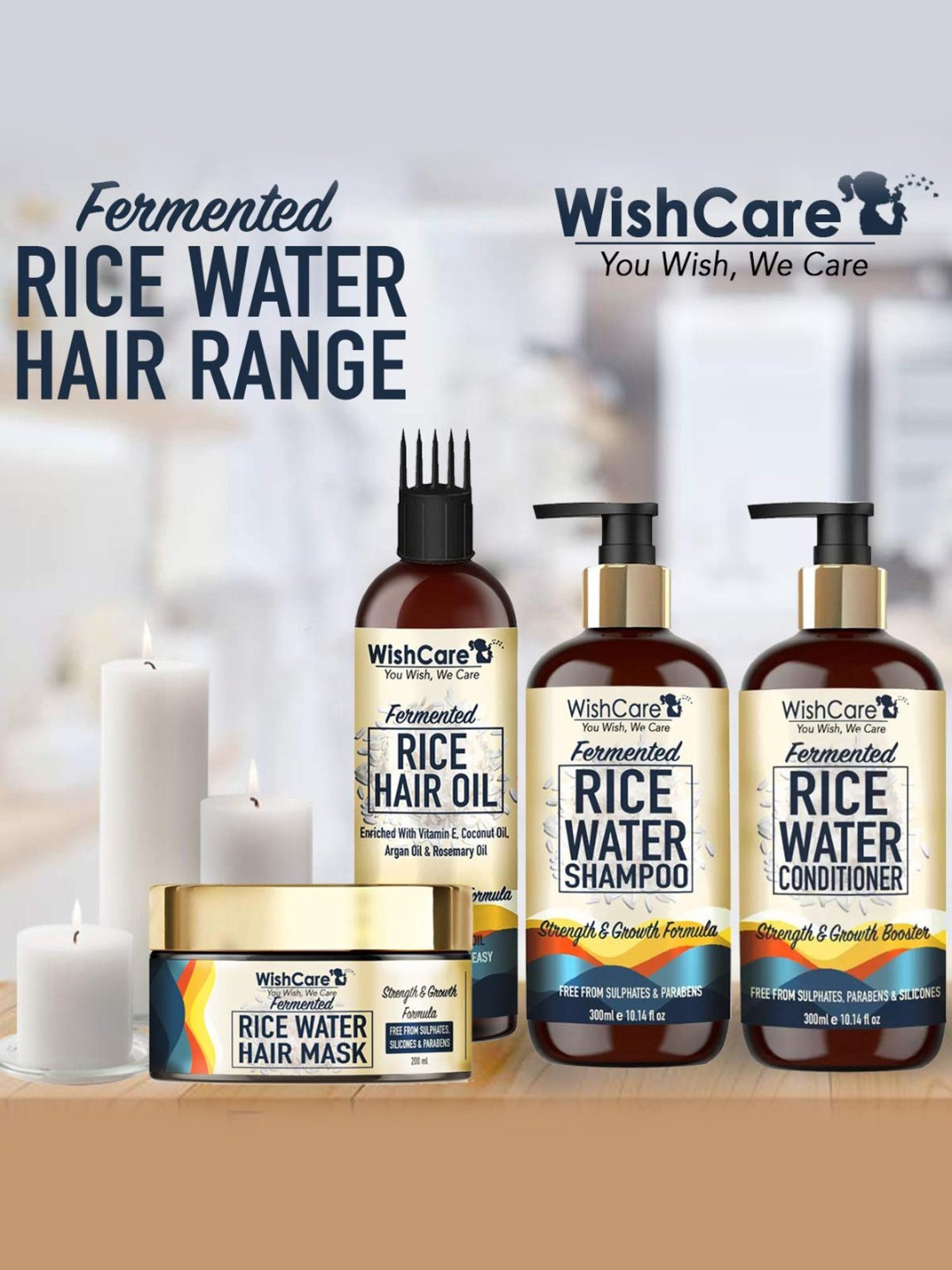 Richfeel Brahmi Intensive Repair Hair Pack - Pack of 4