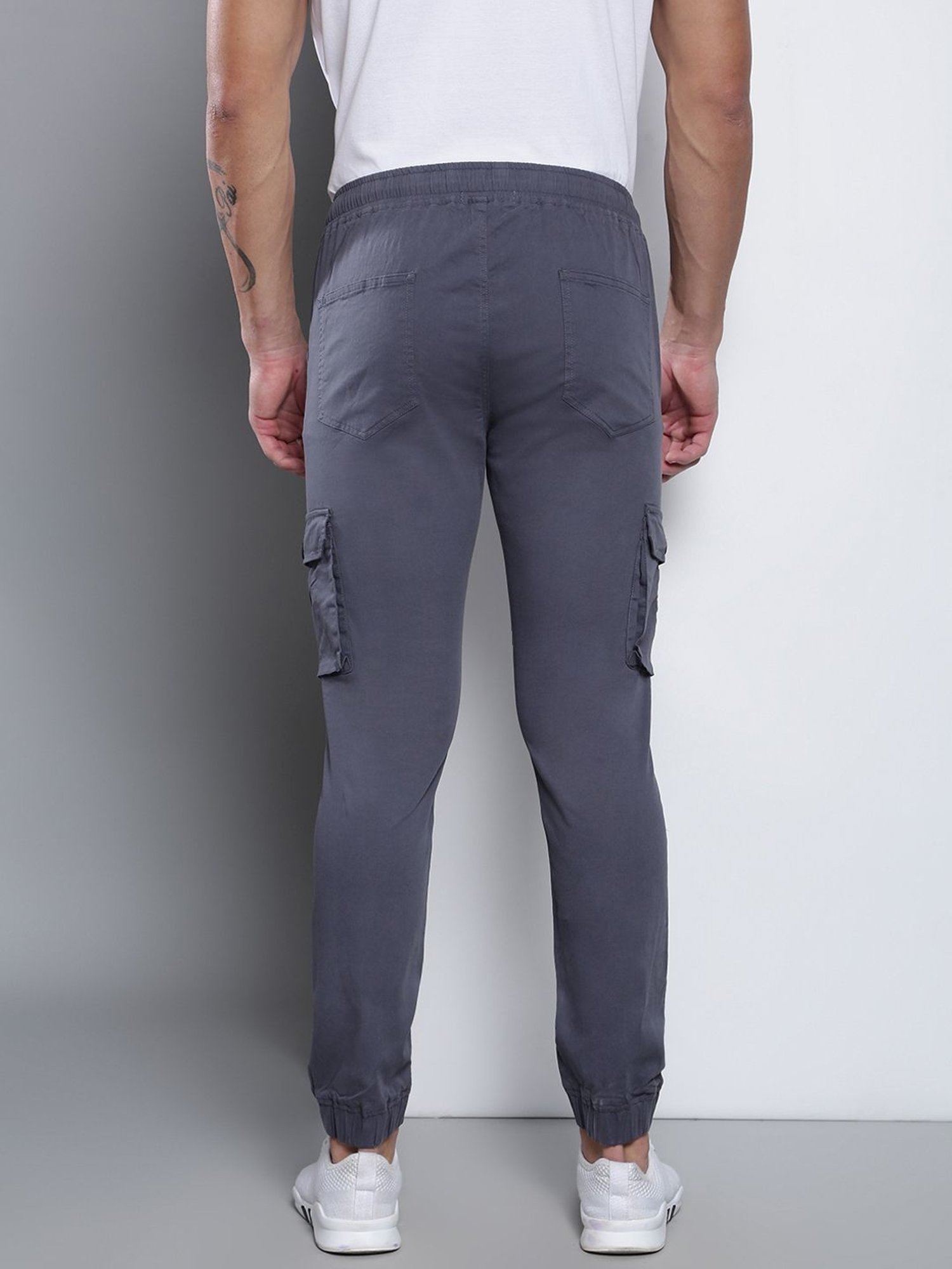 Dennis Lingo Steel Grey  Slim Fit Joggers