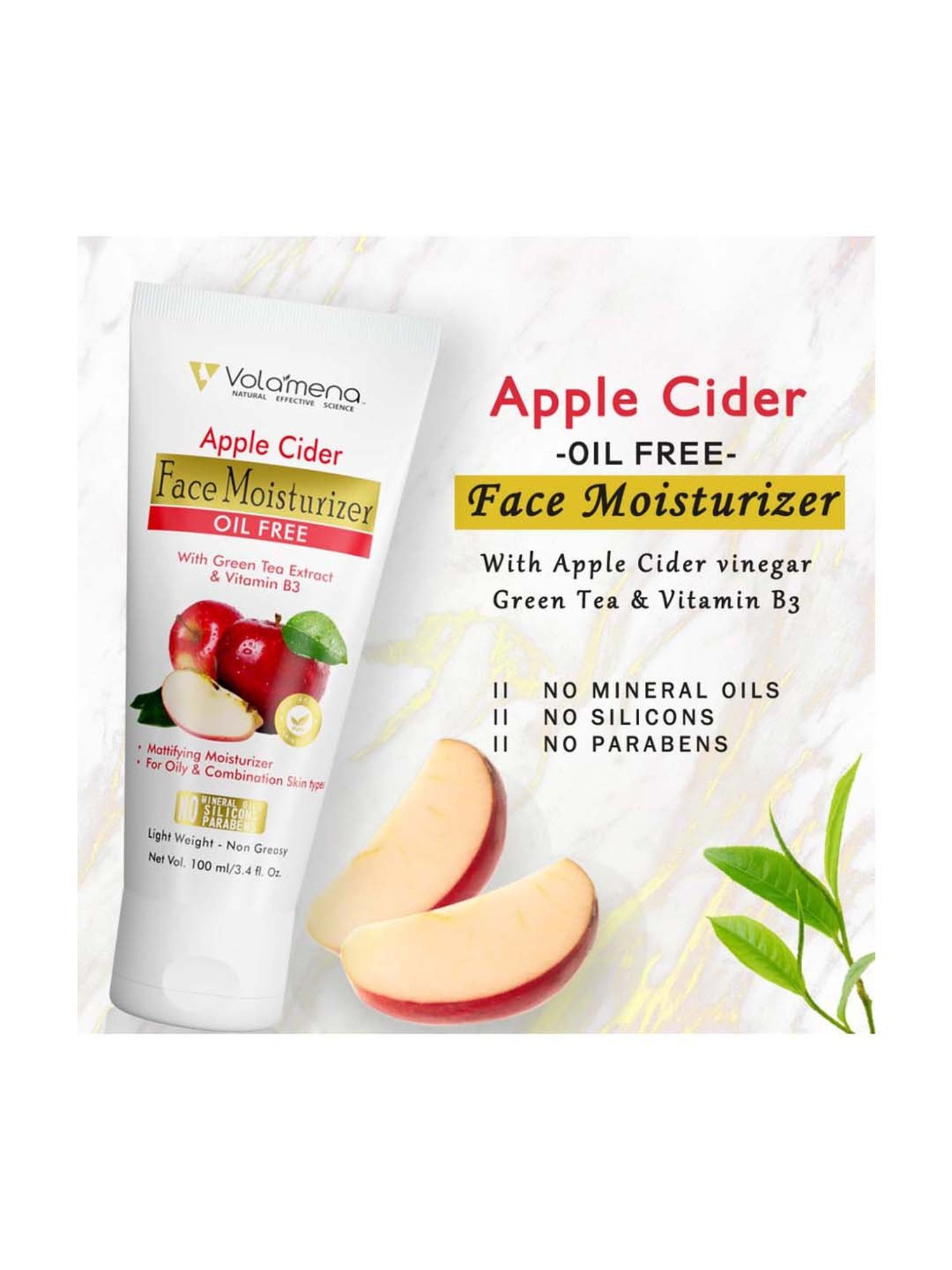 Volamena Apple Cider Vinegar Face Cream - 100 ml