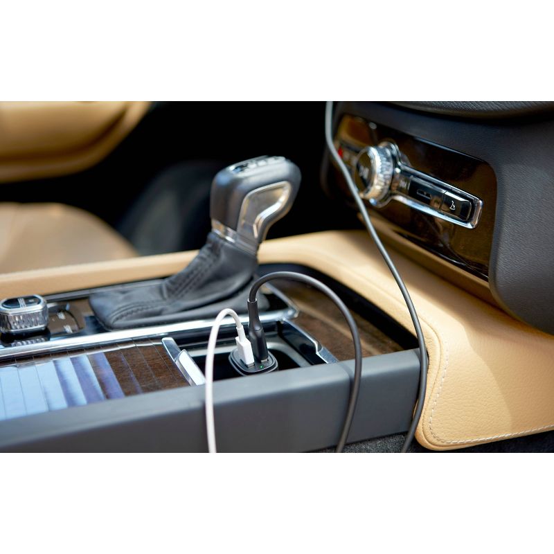 Anker 2-Port PowerPort 24W Wall Charger (with 3' PowerLine Select+ Lightning to USB-A Cable) - Black