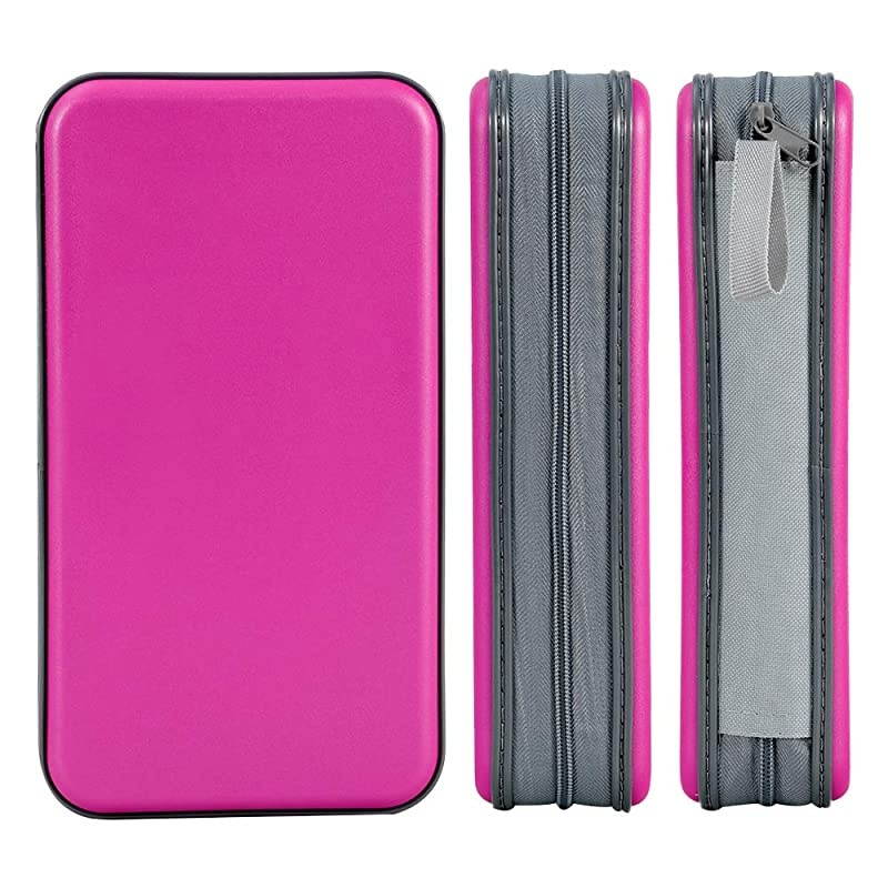 80 Capacity CDDVD Case Wallet Heavy Duty DVD Disc VCD Storage Holder Booklet Bag Cases Binder Album Purple
