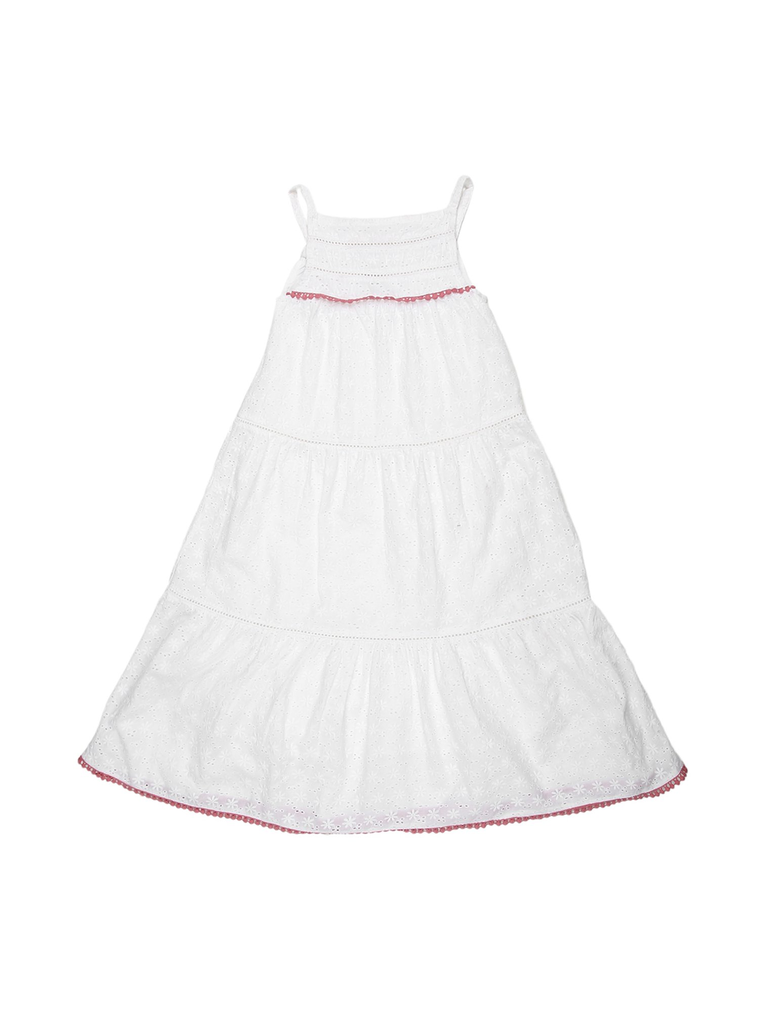 Budding Bees Kids Multicolor Floral Print Dress