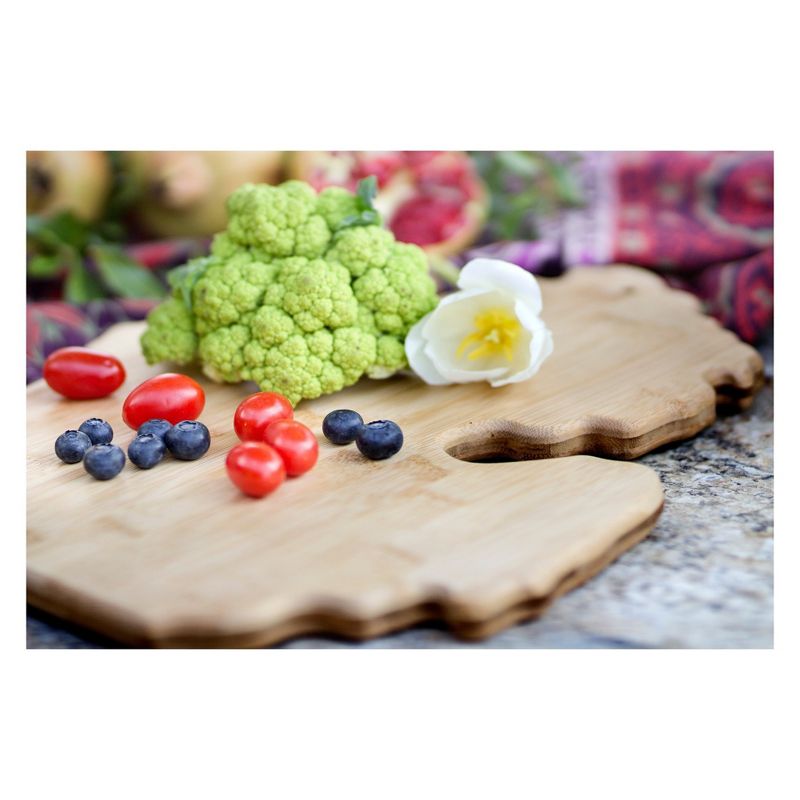 Totally Bamboo Michigan State Cutting Board 13.25" x 11.75"
