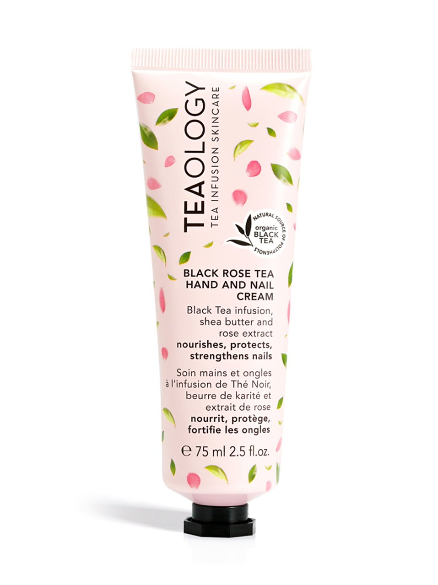 Teaology Black Rose Tea Hand and Nail Cream - 75 ml