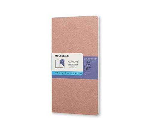 Moleskine Chapters Journal, Slim Large, Dotted, Old Rose Cover (Journal)