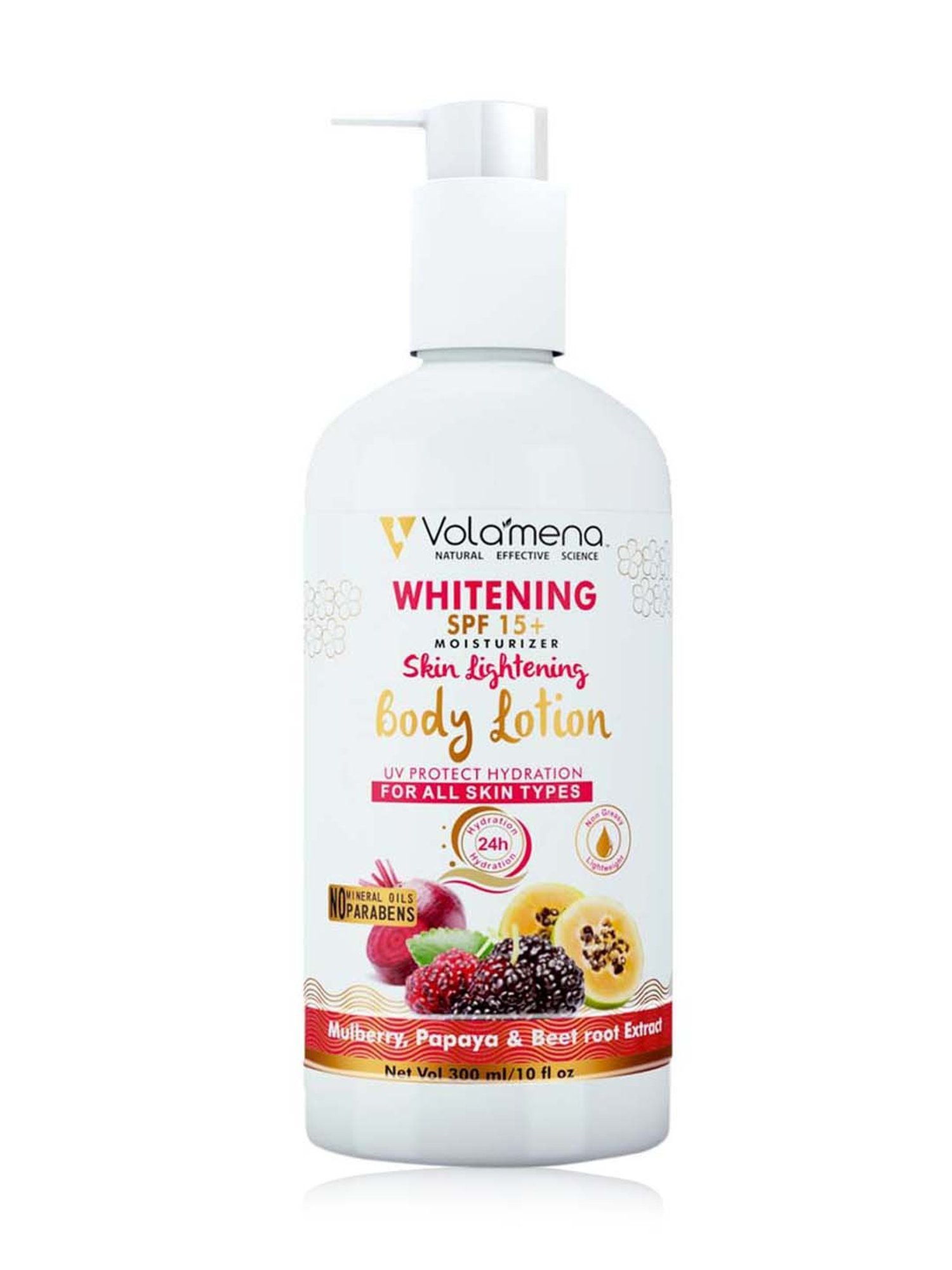 Volamena Skin Lighteing With SPF 15 Moisturizing Body Lotion - 300 ml