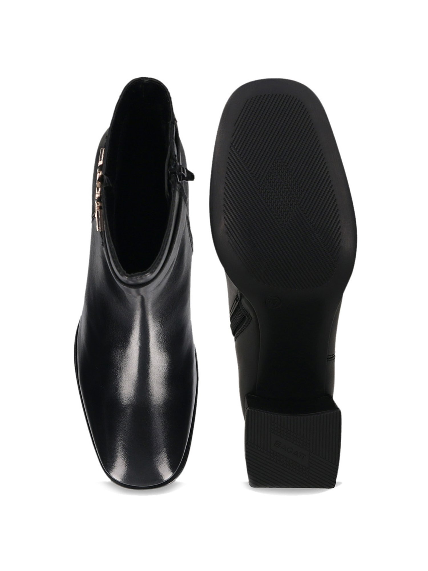 BAGATT Women's Crema Black Casual Boots