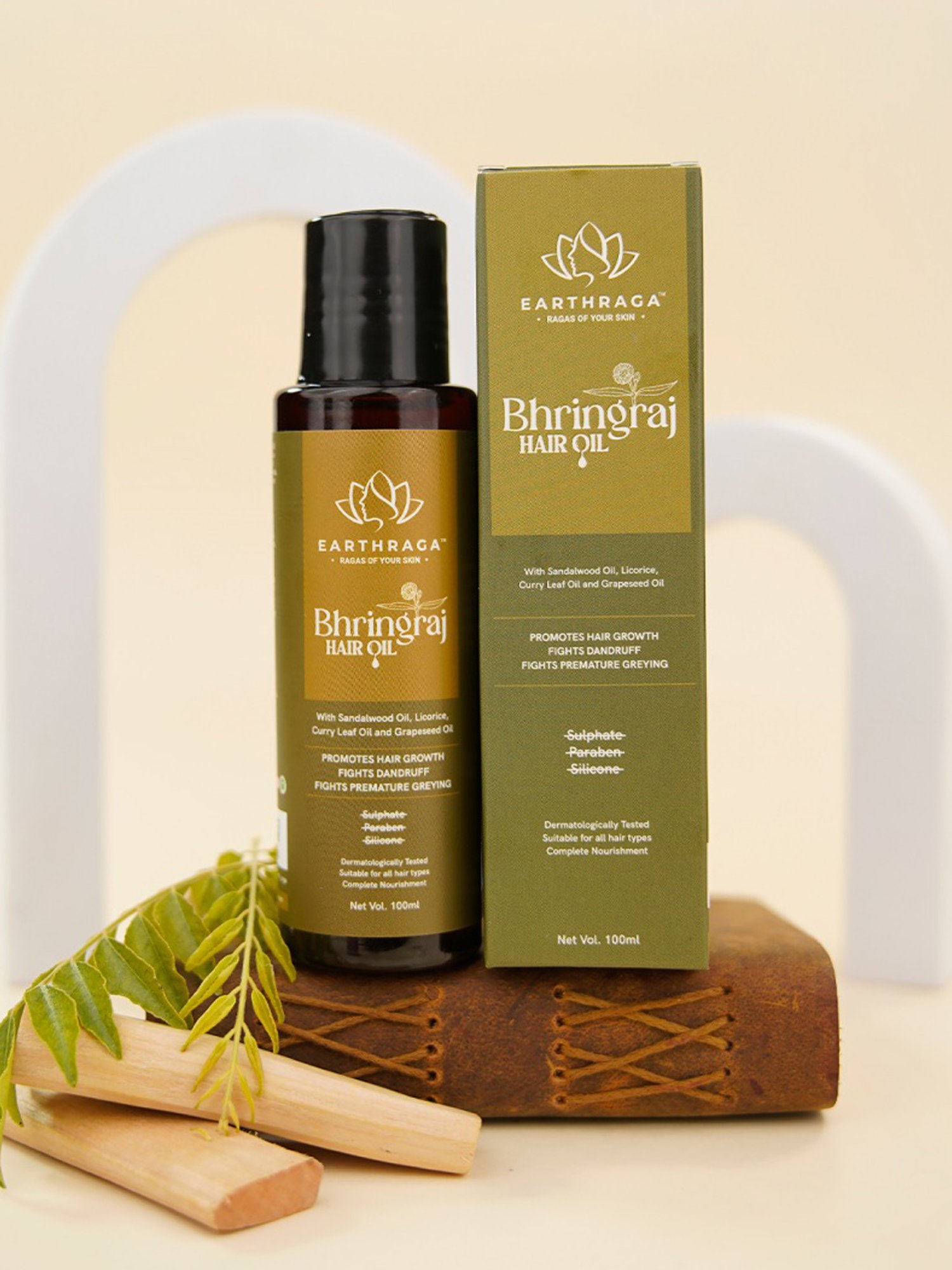 Earthraga Bhringraj Hair Oil - 100 ml