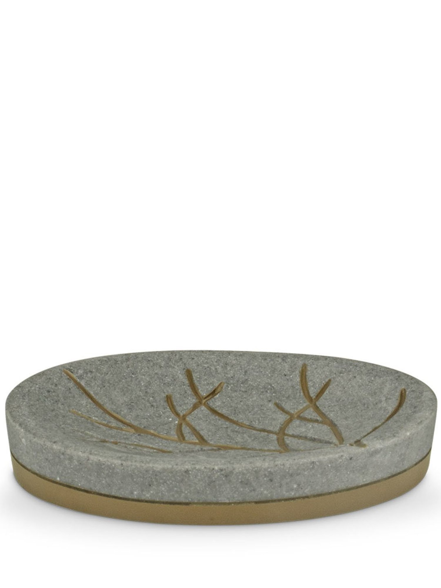 Freelance Grey Polyresin Set of 4 Bathroom Accessories