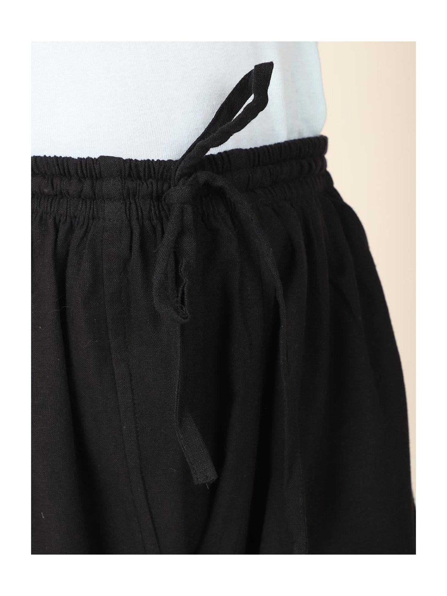 Juniors by Lifestyle Boys Beige Cotton Solid Woven Bottom