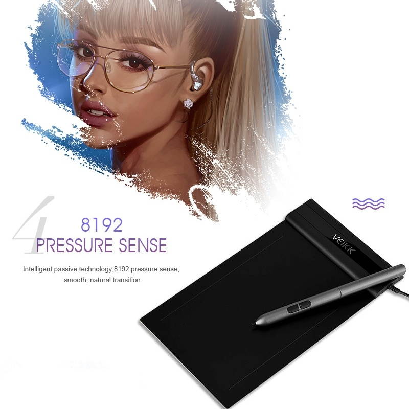 VEIKK S640 6x4 inch 5080 LPI Electronic Graphic Tablet