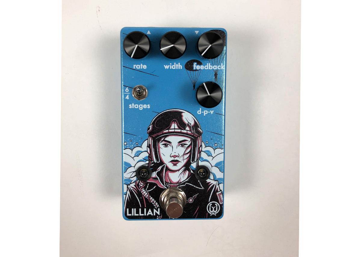 walrus audio lillian multistage analog phaser guitar effects pedal