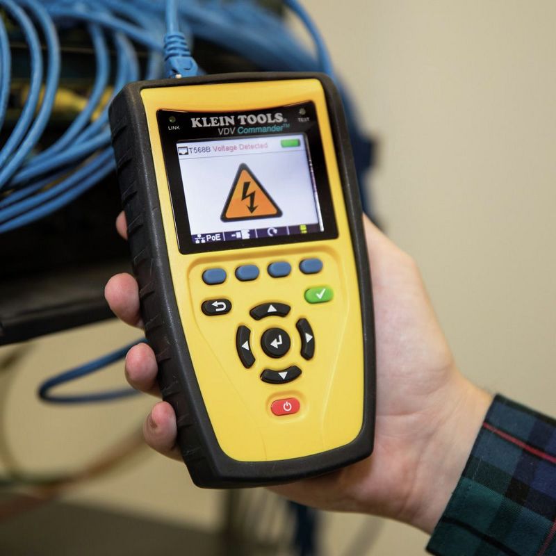 Klein Tools VDV501-829 Commander VDV Cable Tester and Test-n-Map Remote Kit