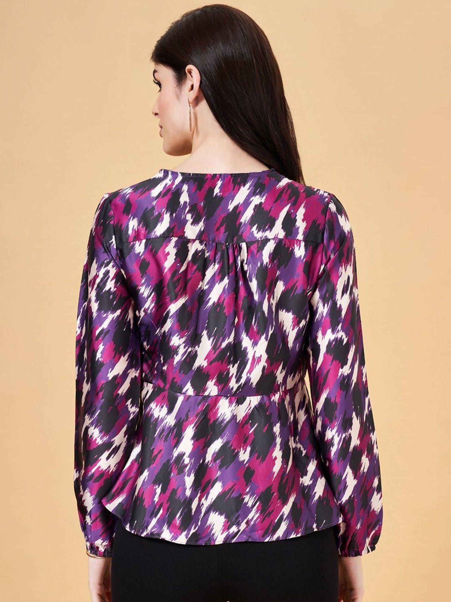 Annabelle by Pantaloons Multicolored Printed Top