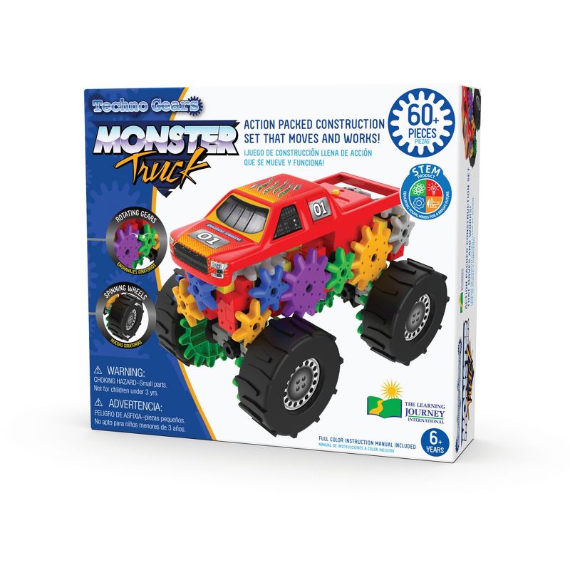The Learning Journey Techno Gears Monster Truck 60+ pcs