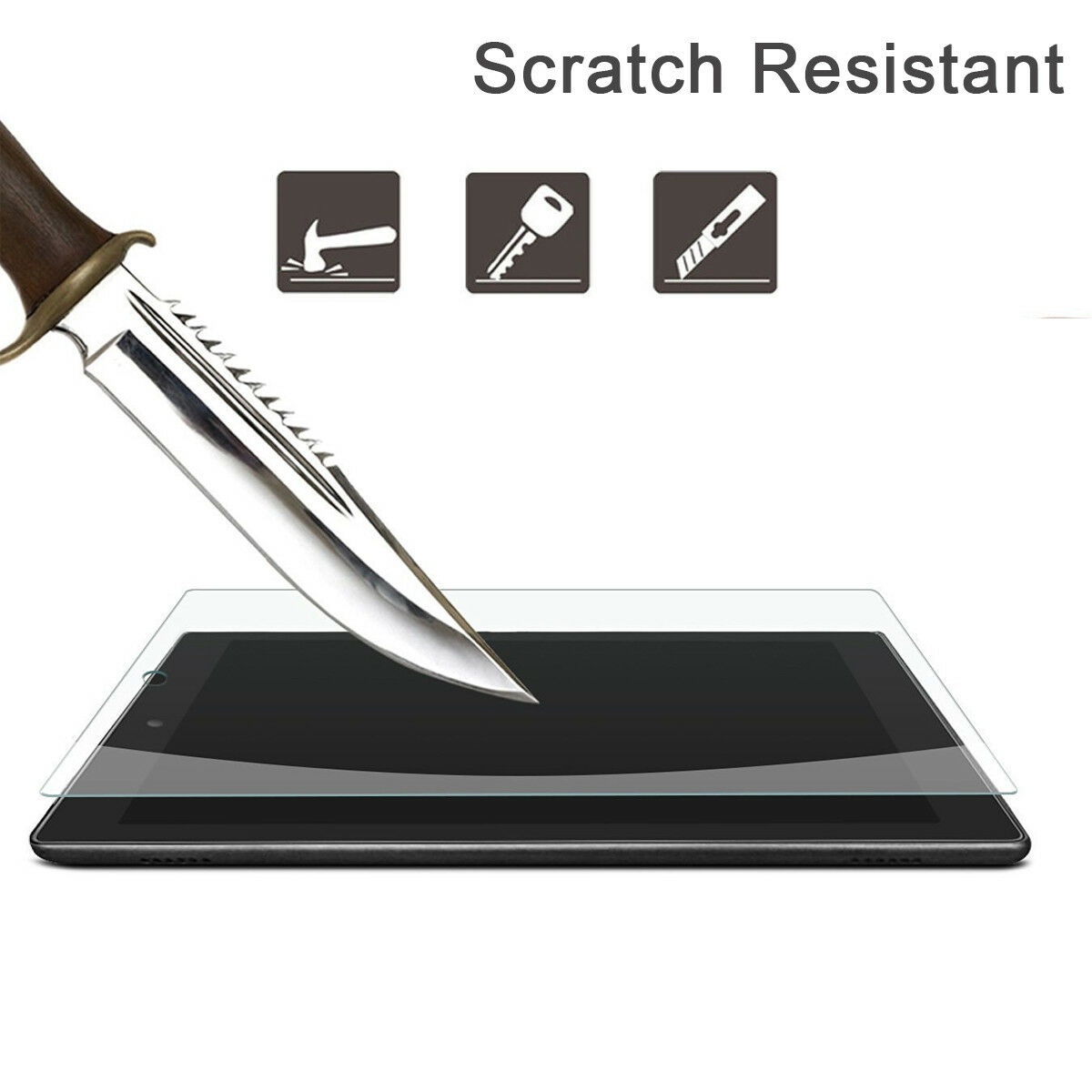 Premium Tempered Glass Screen Protector for Amazon Fire 7"7th/8th Gen 2017/2019