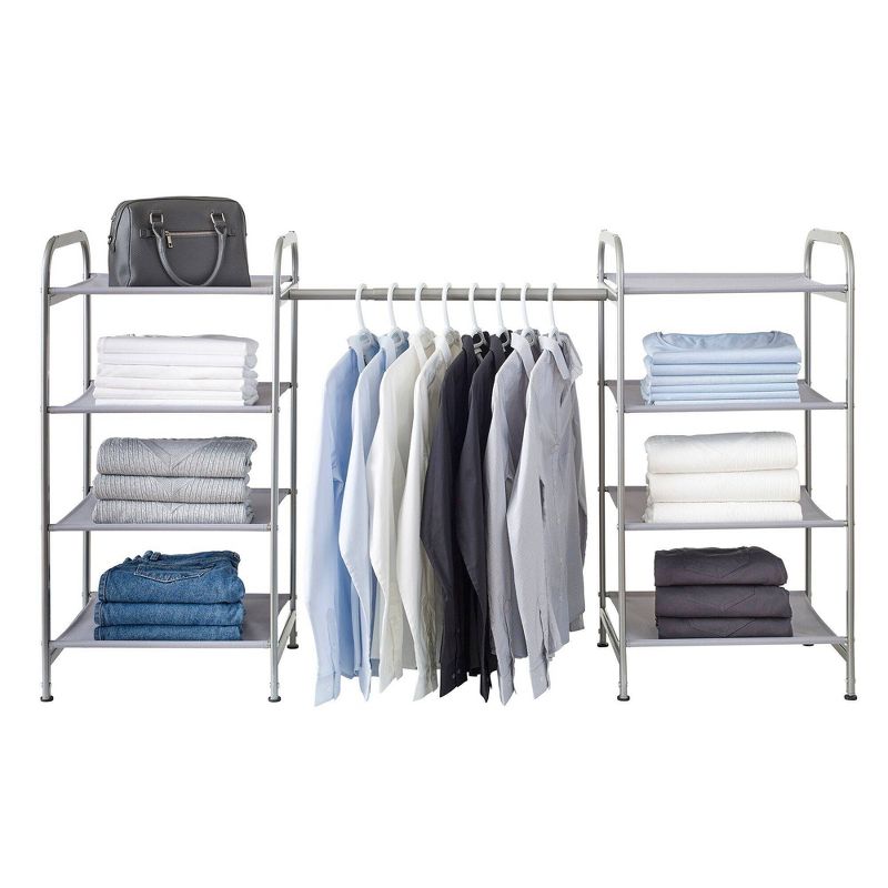 Home Basics Storage Closet with Shelving